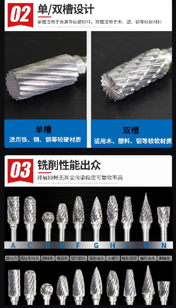 硬质合金旋转锉